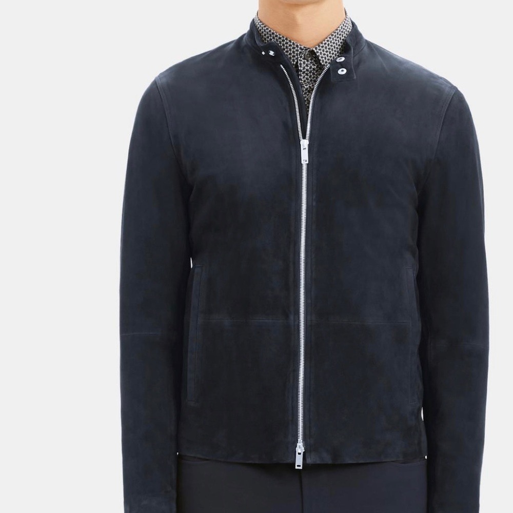 Theory Wynwood Jacket in Suede